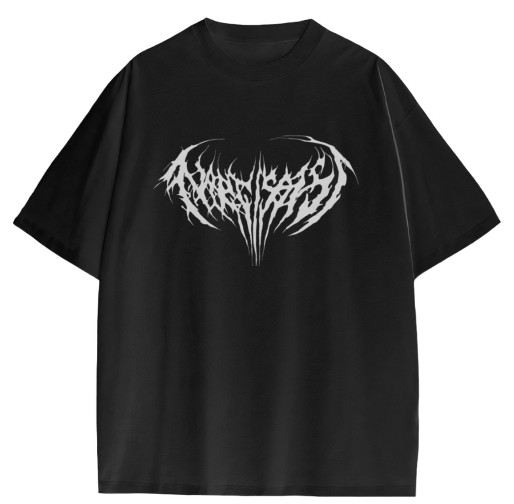 Narcissist Oversized T-Shirt – Playboi Carti Opium Gothic Streetwear Black Graphic Tee